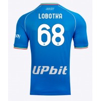 Camisa de time de futebol SSC Napoli Stanislav Lobotka #68 Replicas 1º Equipamento 2023-24 Manga Curta